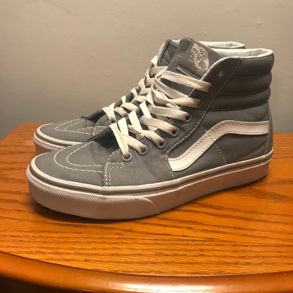 Gray High Top Vans